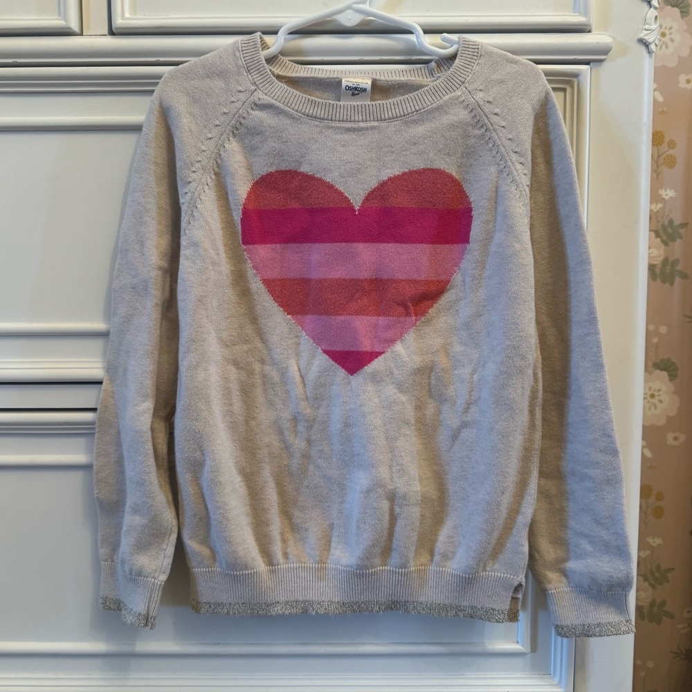 Oshkosh Girls Heart Sweater